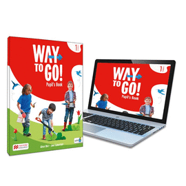 WAY TO GO! 1 PUPIL'S BOOK: LIBRO DE TEXTO DE INGLÉS IMPRESO CON ACCESO A LA VERS