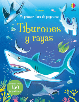 TIBURONES Y RAYAS MI PRIMER LIBRO PEGATI