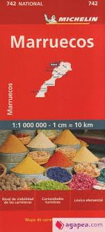 MARRUECOS 742  *MAPA MICHELIN 2014*