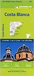 COSTA BLANCA MAPA MICHELIN 123