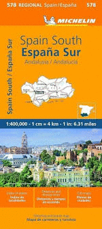 MAPA REGIONAL ANDALUCIA 11578
