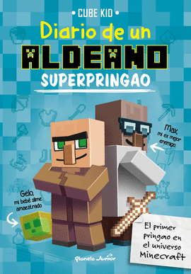 MINECRAFT  DIARIO DE UN ALDEANO SUPERPRINGAO