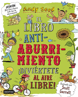 EL LIBRO ANTIABURRIMIENTO  DIVIERTETE AL AIRE LIBRE