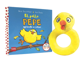 PACK EL POLLO PEPE APRENDE A VOLAR CON SONAJERO