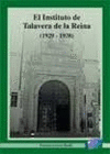 EL INSTITUTO DE TALAVERA DE LA REINA 1929 1938