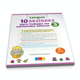 10 SESIONES PARA TRABAJAR LOS CONTENIDOS BÁSICOS. CUADERNO 3
