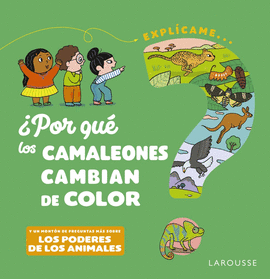 POR QUE LOS CAMALEONES CAMBIAN DE COLOR