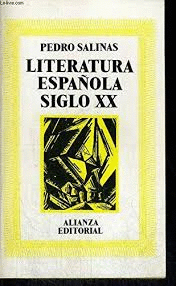 LITERATURA ESPAÑOLA DEL SIGLO XX