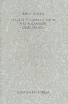 VEINTE POEMAS DE AMOR Y UNA CANCION DESESPERADA