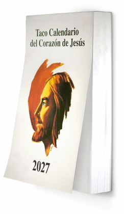 TACO CALENDARIO DEL CORAZÓN DE JESÚS - GRANDE CON IMÁN - 2027