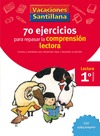 VACACIONES SANTILLANA 1 PRIMARIA 70 EJERCICIOS PARA MEJORAR LA COMPRENSION LECTORA