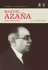 MANUEL AZAÑA VOL.II: JUNIO DE 1920 - ABRIL DE 1931