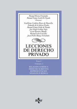 LECCIONES DE DERECHO PRIVADO