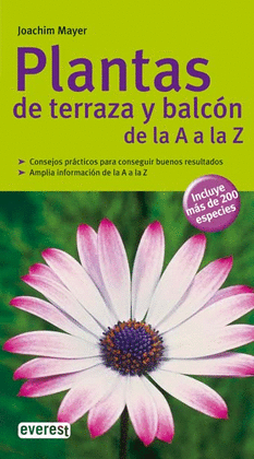 PLANTAS DE TERRAZA Y BALCÓN DE LA A A LA Z