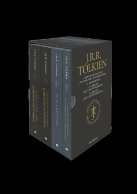 ESTUCHE TOLKIEN 2 (SILMARILLION, CUENTOS INCONCLUSOS, Hª TIERRA MEDIA 1 Y 2)