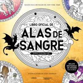 LIBRO OFICIAL DE ALAS DE SANGRE PARA COLOREAR
