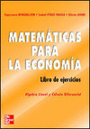 MATEMATICAS PARA LA ECONOMIA