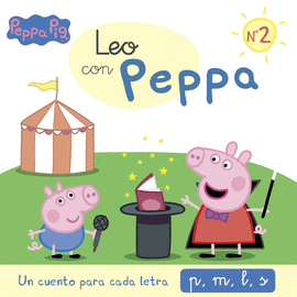 LEO CON PEPPA PIG 2 - UN CUENTO PARA CADA LETRA: P, M, L, S