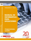 MANUAL DE INFORMATICA PARA OPOSICIONES   TEMARIO Y TEST