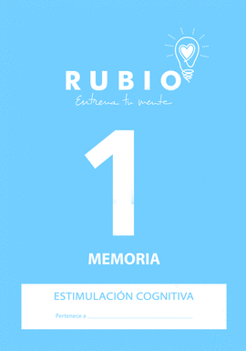 MEMORIA 1 ENTRENA TU MENTE ESTIMULACION COGNITIVA