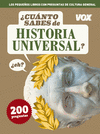 CUANTO SABES DE HISTORIA UNIVERSAL