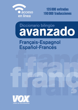 DICCIONARIO AVANZADO FRANÇAIS ESPAGNOL / ESPAÑOL FRANCES