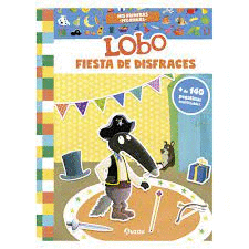 MIS PRIMERAS PEGATINAS - LOBO - FIESTA DE DISFRACES.