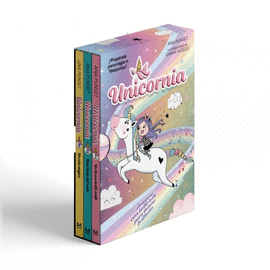 COFRE UNICORNIA 3 LIBROS ESP