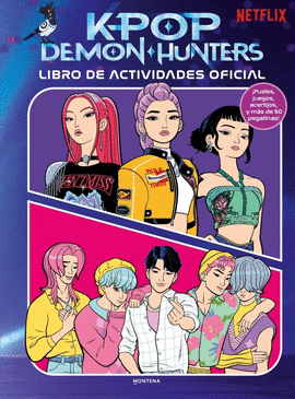 KPOP DEMON HUNTERS - LIBRO DE ACTIVIDADES OFICIAL